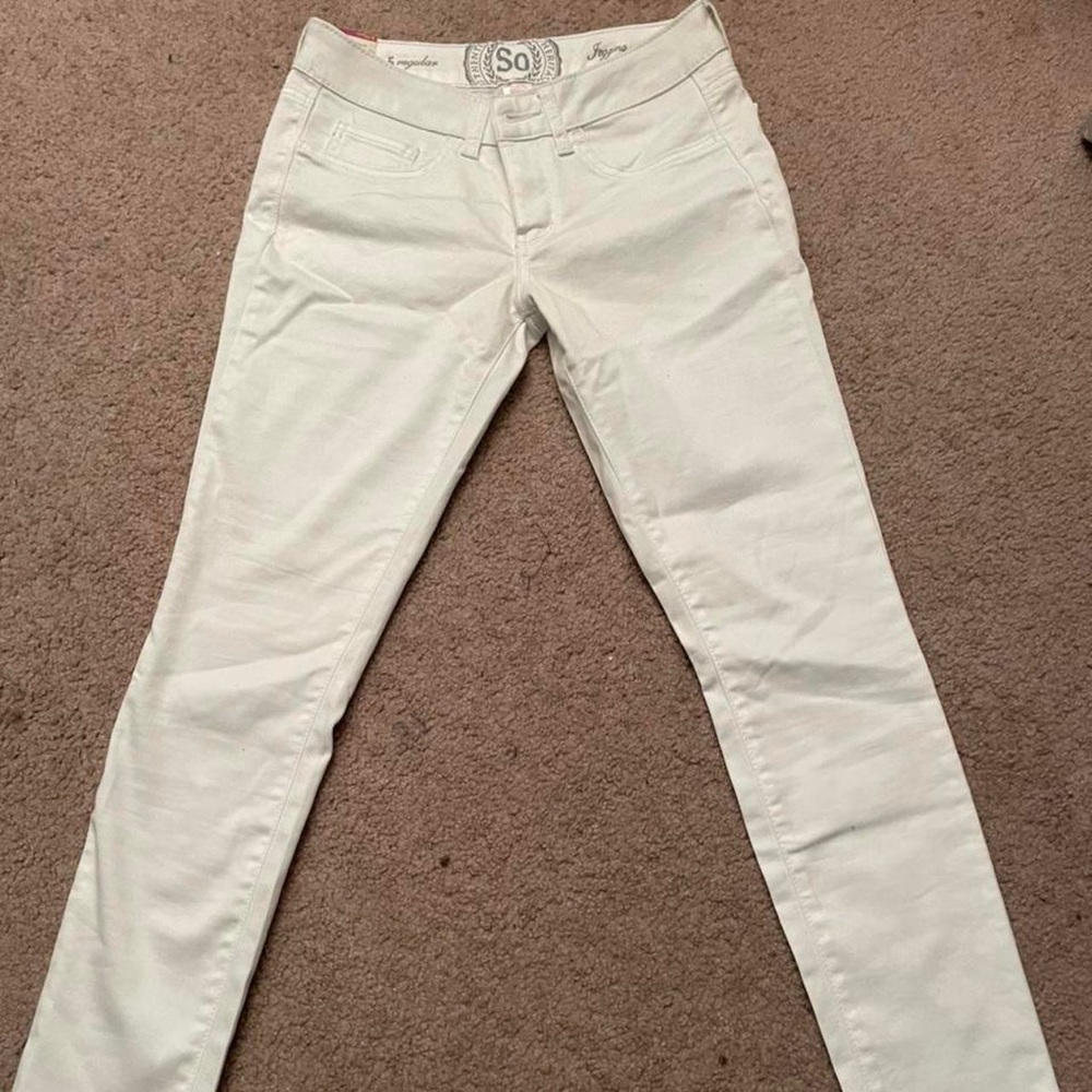 White jeans
